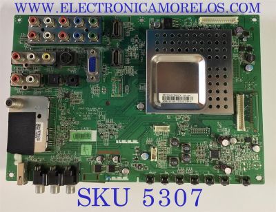 MAIN PARA TV TOSHIBA / NUMERO DE PARTE 431C1K51L13 / TVT-L40603 / 461C1K51L13 / K09A825902121 / K09A8180010301 / PANEL LTA320AP01 / MODELOS 32AV502R / 32AV52R